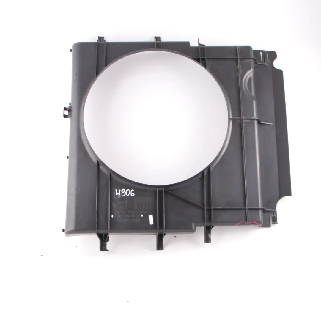 Cooling Radiator Fan Shroud Cover Panel to Mercedes W906 Engine with Part number A9065050455 Mercedes W906 Engine Cooling Radiator Fan Shroud Cover Panel - SKU A9065050455-1 - Part number A9065050455