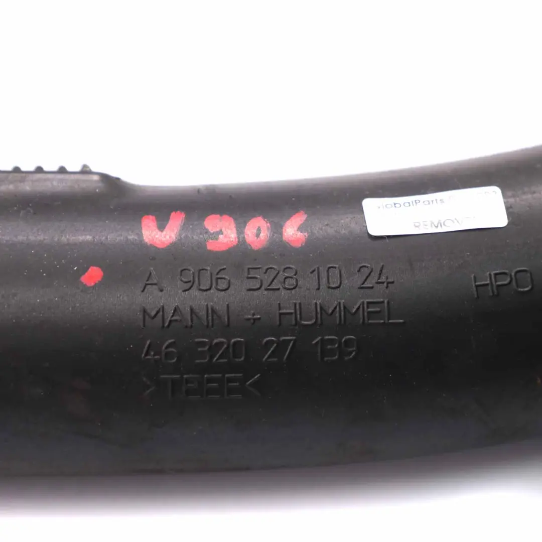 OM646 Rura Dolot Powietrza do Mercedes W906 o numerze A9065281024 Mercedes W906 OM646 Rura Dolot Powietrza - SKU A9065281024 - Numer Części A9065281024