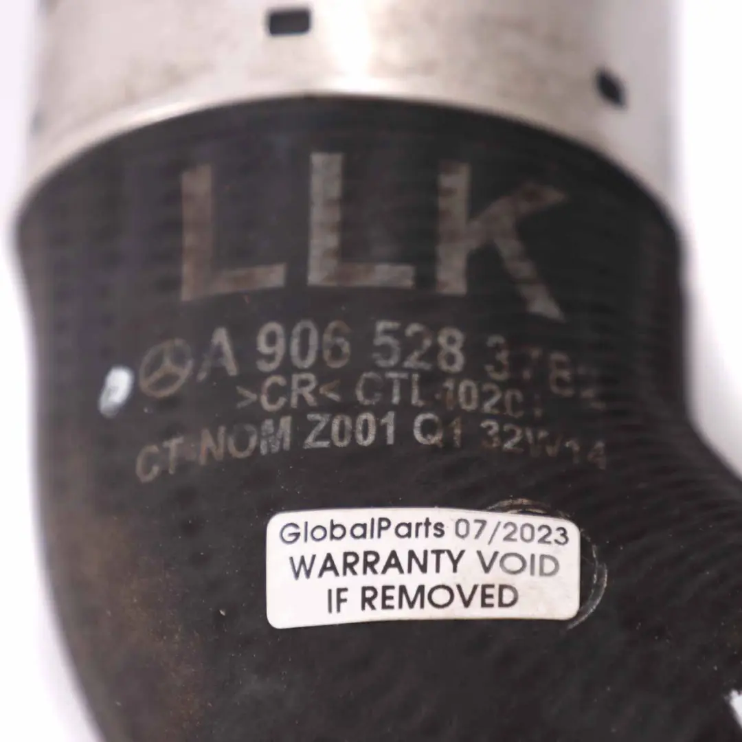 Mercedes W906 OM651 Przewód Rura Intercoolera - SKU A9065281582-1 - Numer Części A9065281582