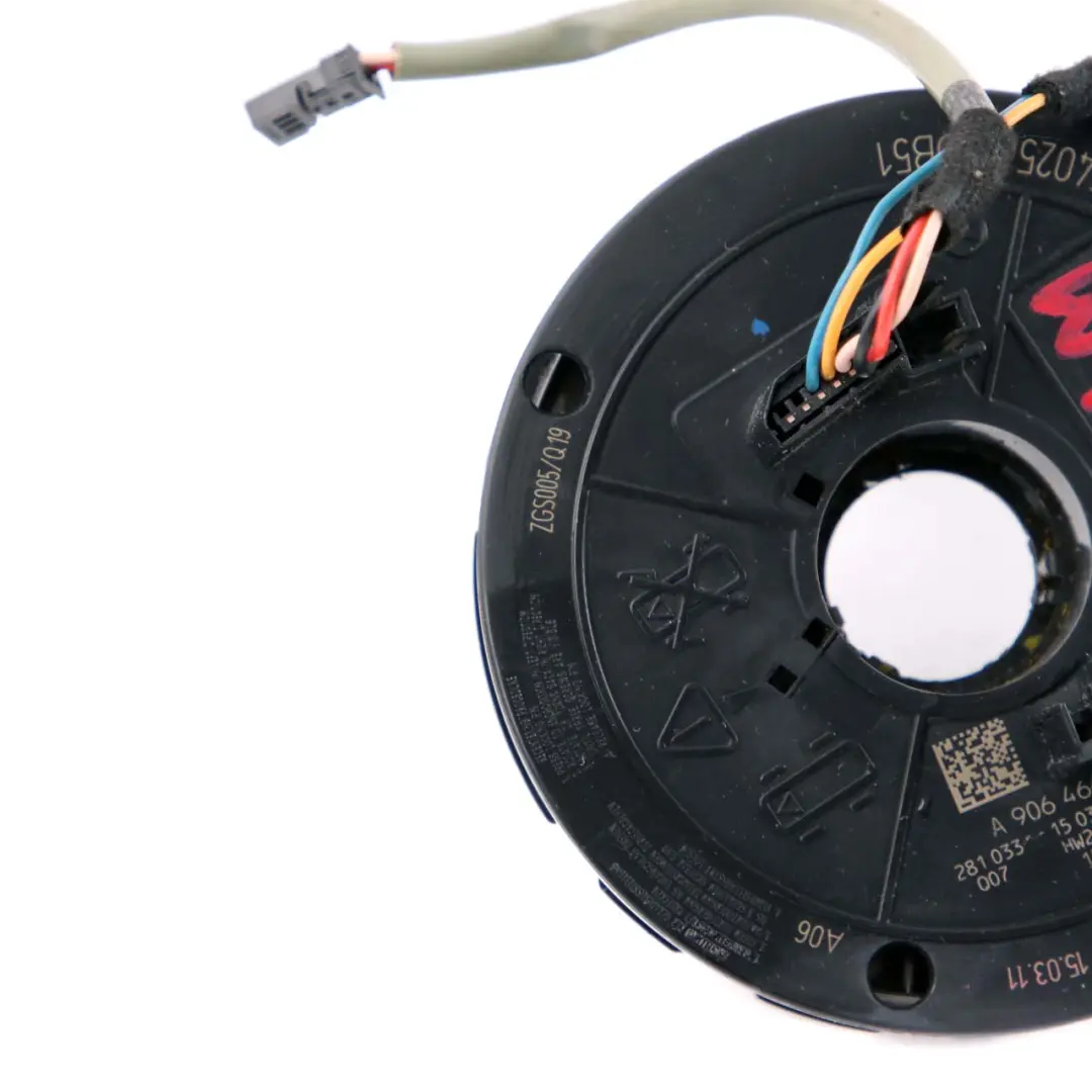 Anello scorrimento del volante Airbag Squib per Mercedes Sprinter W906 con numero di parte A9065402545 Mercedes Sprinter W906 Anello scorrimento del volante Airbag Squib - SKU A9065402545 - Numero di parte A9065402545