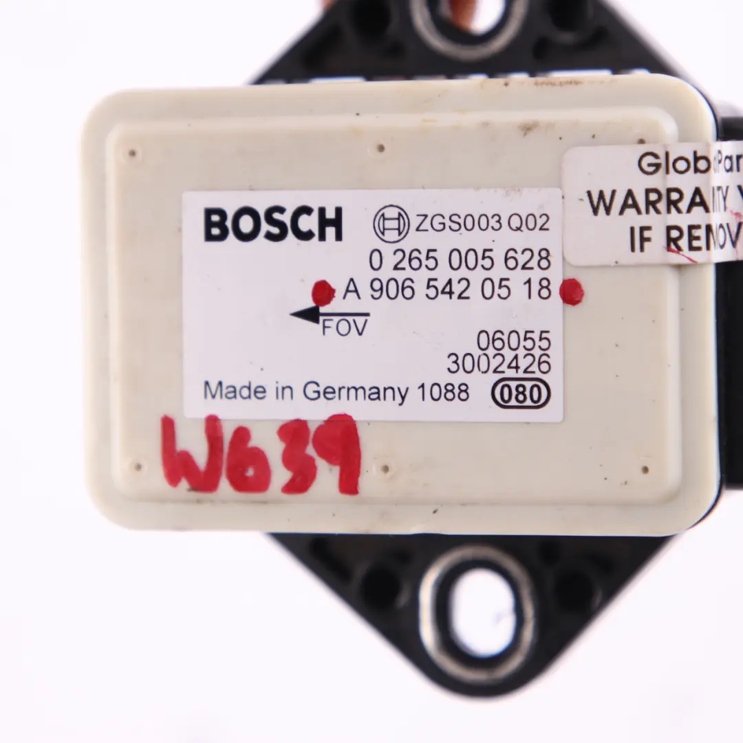 Mercedes-Benz W639 W906 ESP Capteur vitesse rotation Unite controle pour à propos du numéro de pièce A9065420518 Mercedes-Benz W639 W906 ESP Capteur vitesse rotation Unite controle - SKU A9065420518 - Numéro de pièce A9065420518