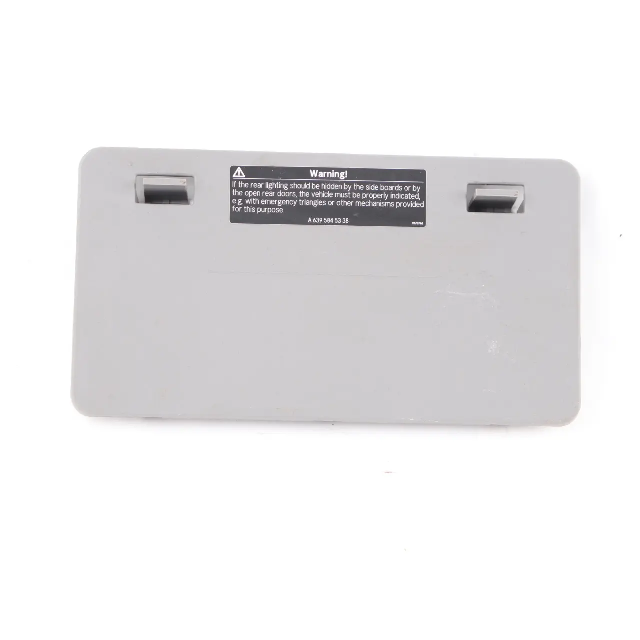 Mercedes Sprinter W906 Fuse Box Cover Trim Panel Lid Grey A6395450003