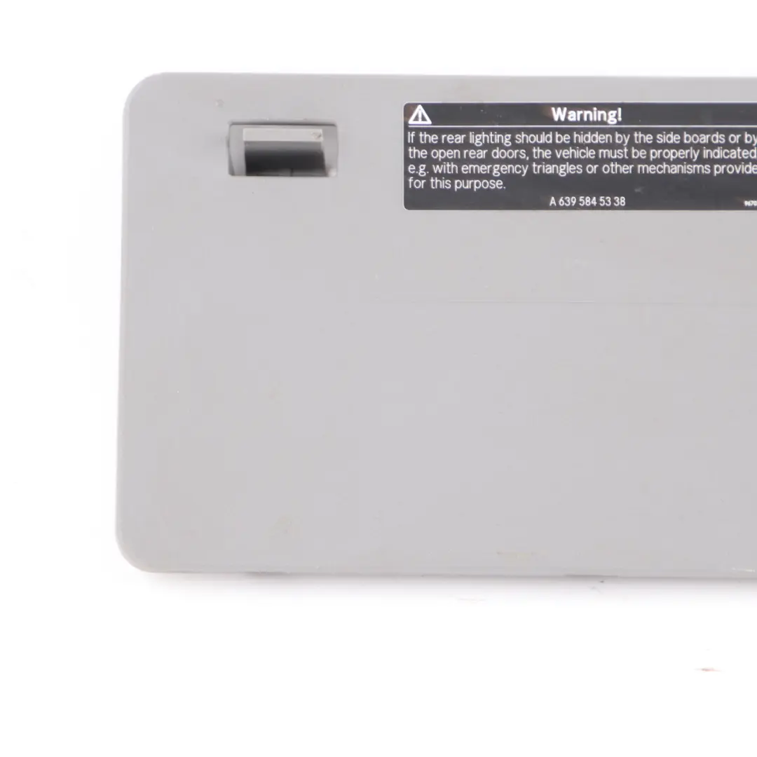 Mercedes Sprinter W906 Fuse Box Cover Trim Panel Lid Grey A6395450003 - SKU A9065450003-1 - Part number A9065450003