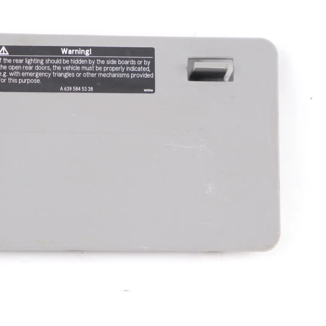 Mercedes Sprinter W906 Fuse Box Cover Trim Panel Lid Grey A6395450003 - SKU A9065450003-1 - Part number A9065450003