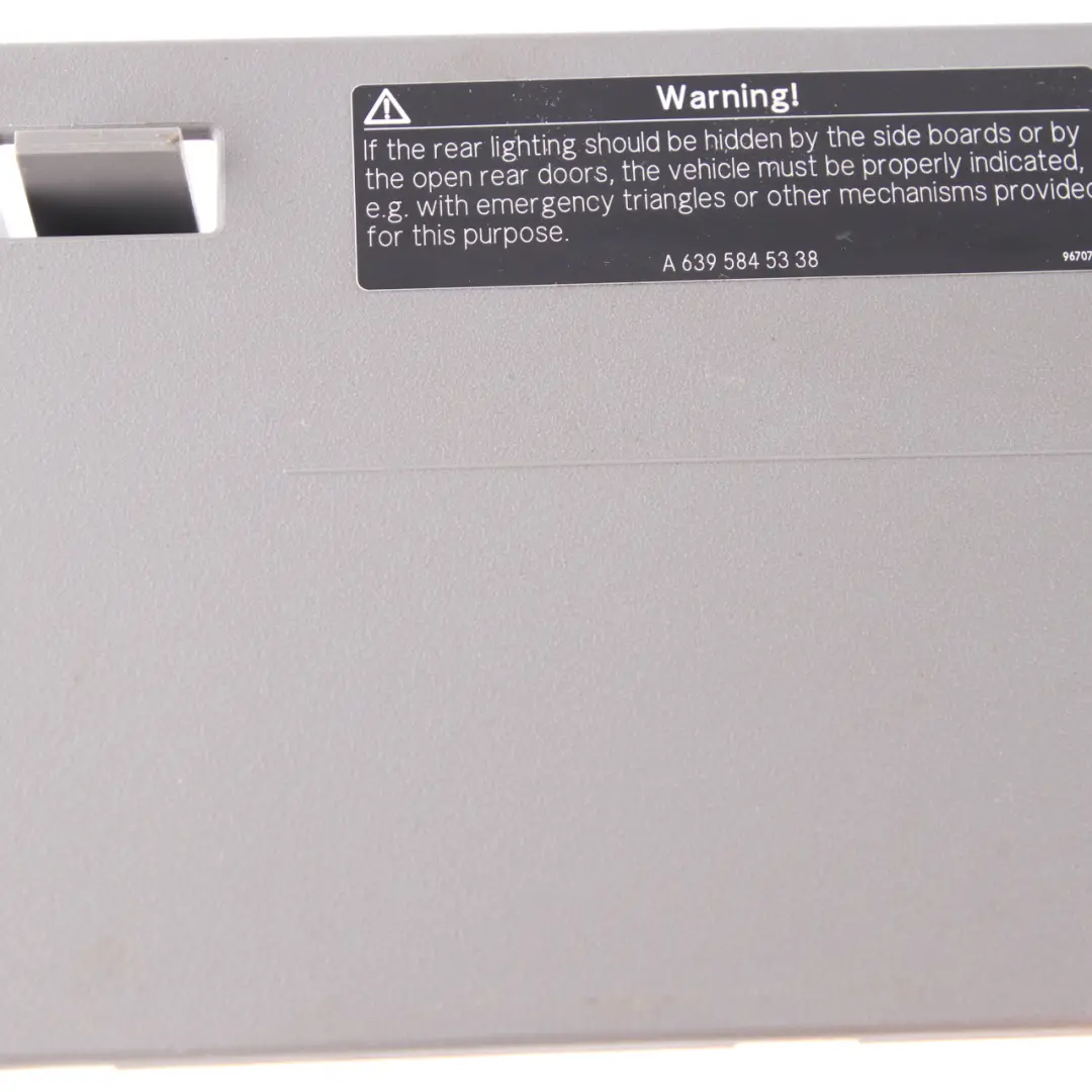 Mercedes Sprinter W906 Fuse Box Cover Trim Panel Lid Grey A6395450003 - SKU A9065450003-1 - Part number A9065450003