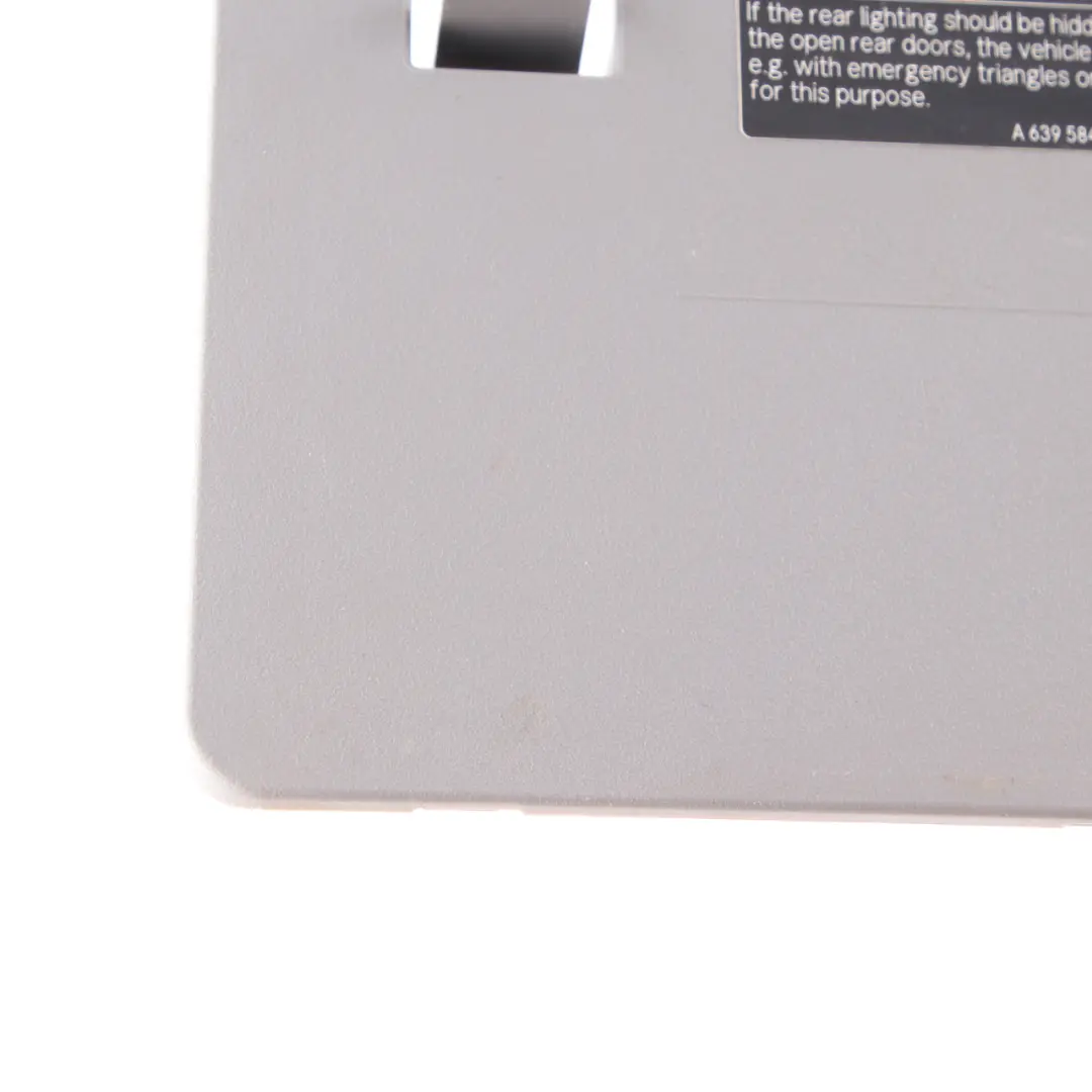 Mercedes Sprinter W906 Fuse Box Cover Trim Panel Lid Grey A6395450003 - SKU A9065450003-1 - Part number A9065450003