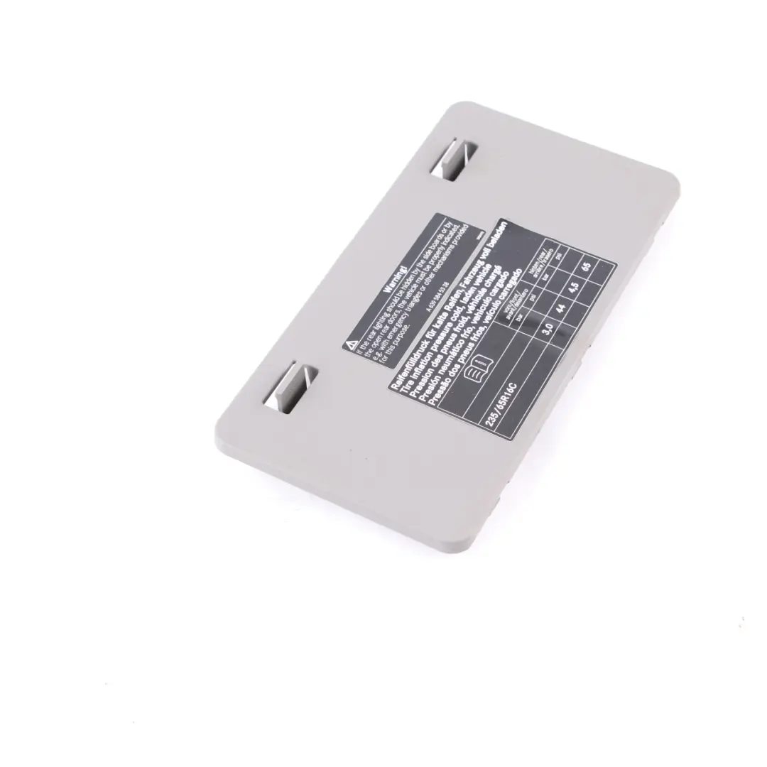 Mercedes W906 Sicherungsabdeckung Kasten Zierleiste Deckel Grau A6395450003 - SKU A9065450003 - Teilenummer A9065450003