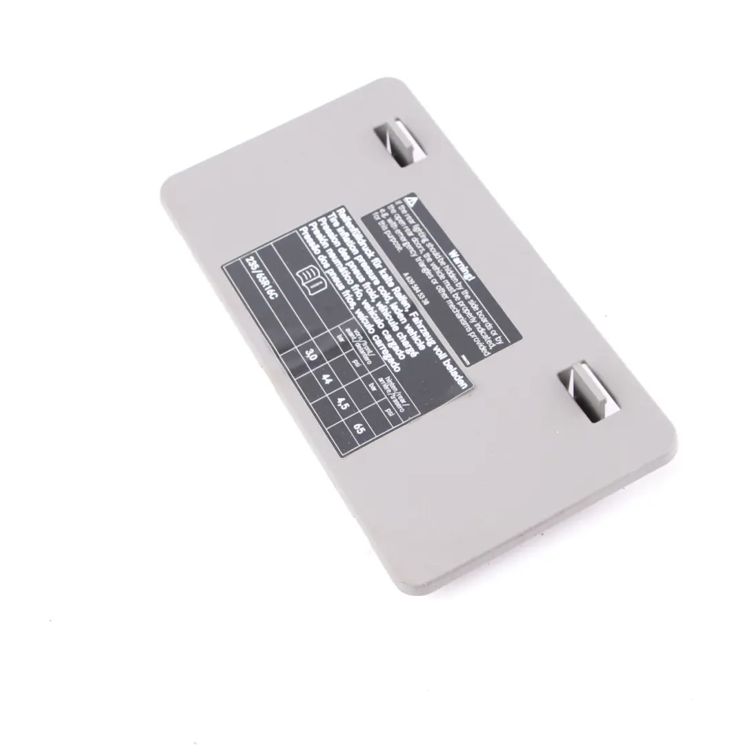 Mercedes W906 Sicherungsabdeckung Kasten Zierleiste Deckel Grau A6395450003 - SKU A9065450003 - Teilenummer A9065450003