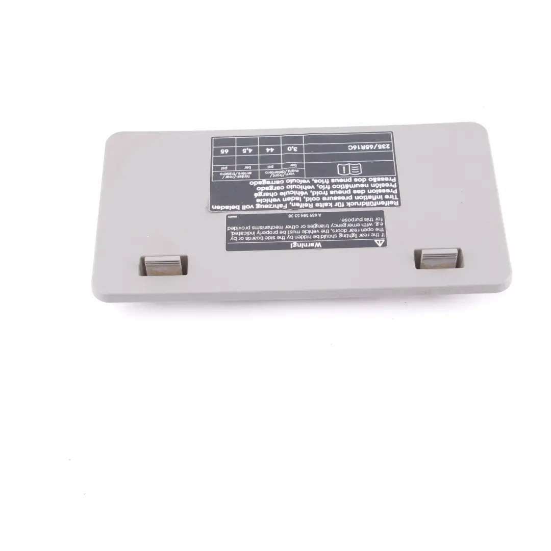  Fuse Cover Mercedes Sprinter W906 Box Trim Panel Lid Grey A6395450003 - SKU A9065450003 - Part number A9065450003