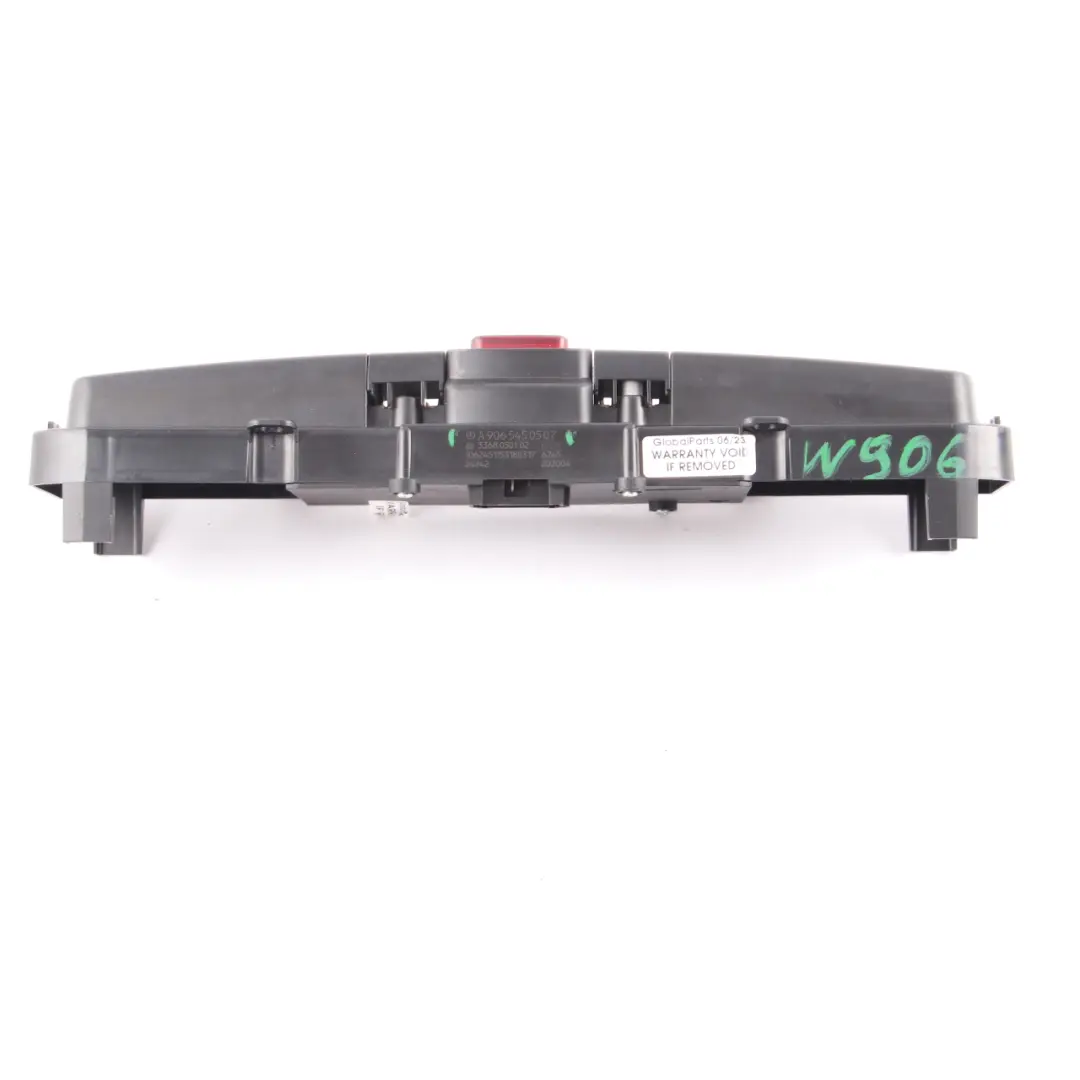 Mercedes Sprinter W906 Dashboard Panel Hazard ASR Locking Switch - SKU A9065450507 - Part number A9065450507