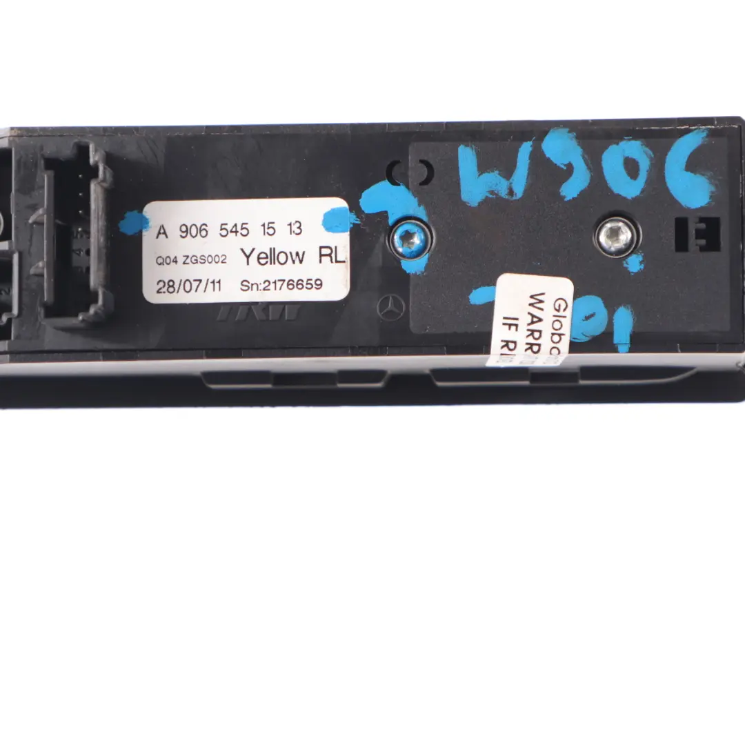 Interruptor eléctrico del conductor para Mercedes Sprinter W906 con número de pieza A9065451513 Mercedes Sprinter W906 Interruptor eléctrico del conductor - SKU A9065451513-1 - Número de pieza A9065451513