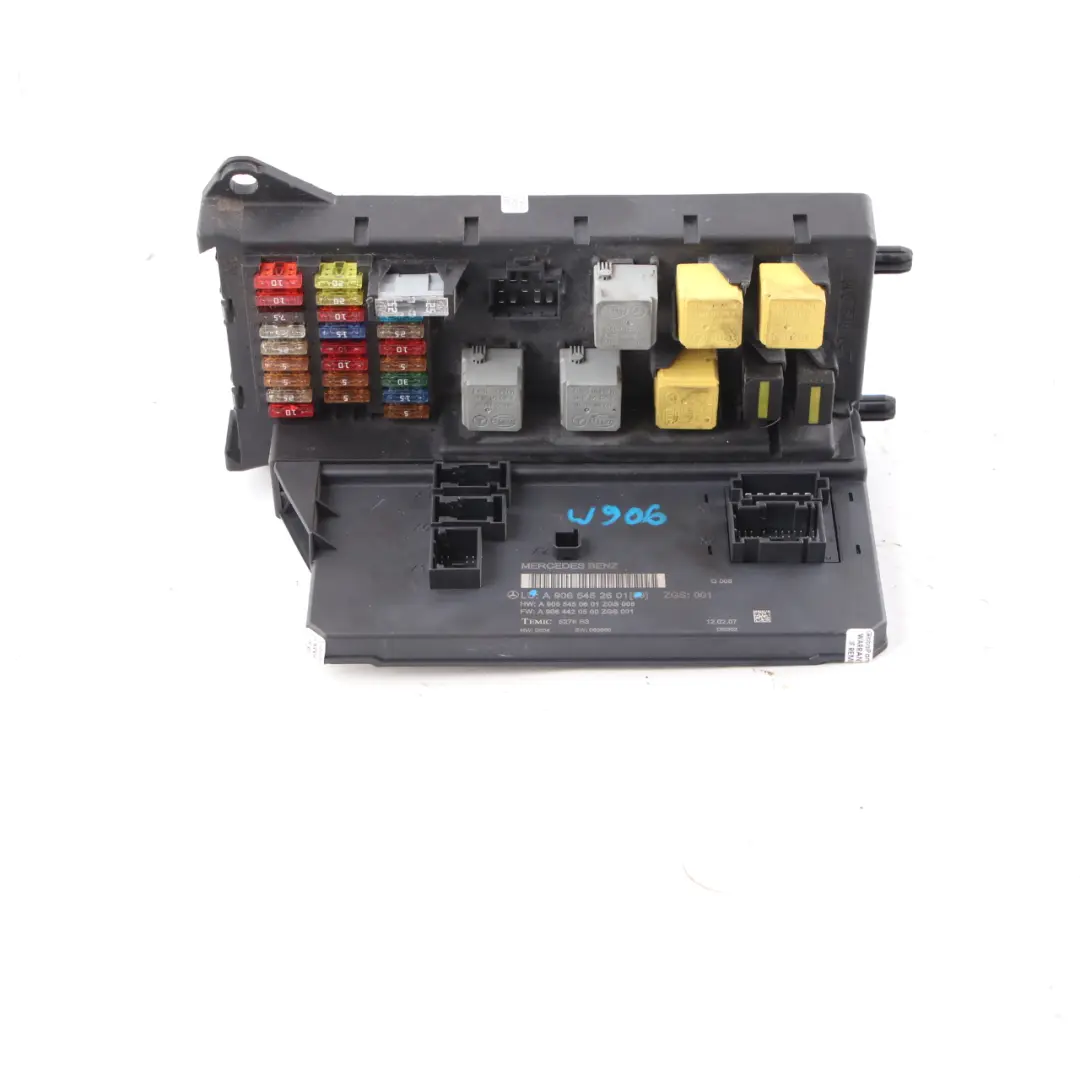 Fuse Box Relay SAM Module Control Unit to Mercedes Sprinter W906 with Part number A9065452601 Mercedes Sprinter W906 Fuse Box Relay SAM Module Control Unit - SKU A9065452601 - Part number A9065452601
