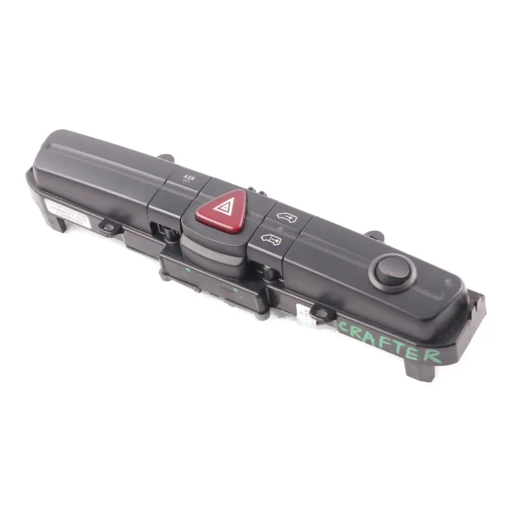 Volkswagen VW Crafter 1 Dashboard Panel Hazard ASR Locking Switch - SKU A9065454107 - Part number A9065454107