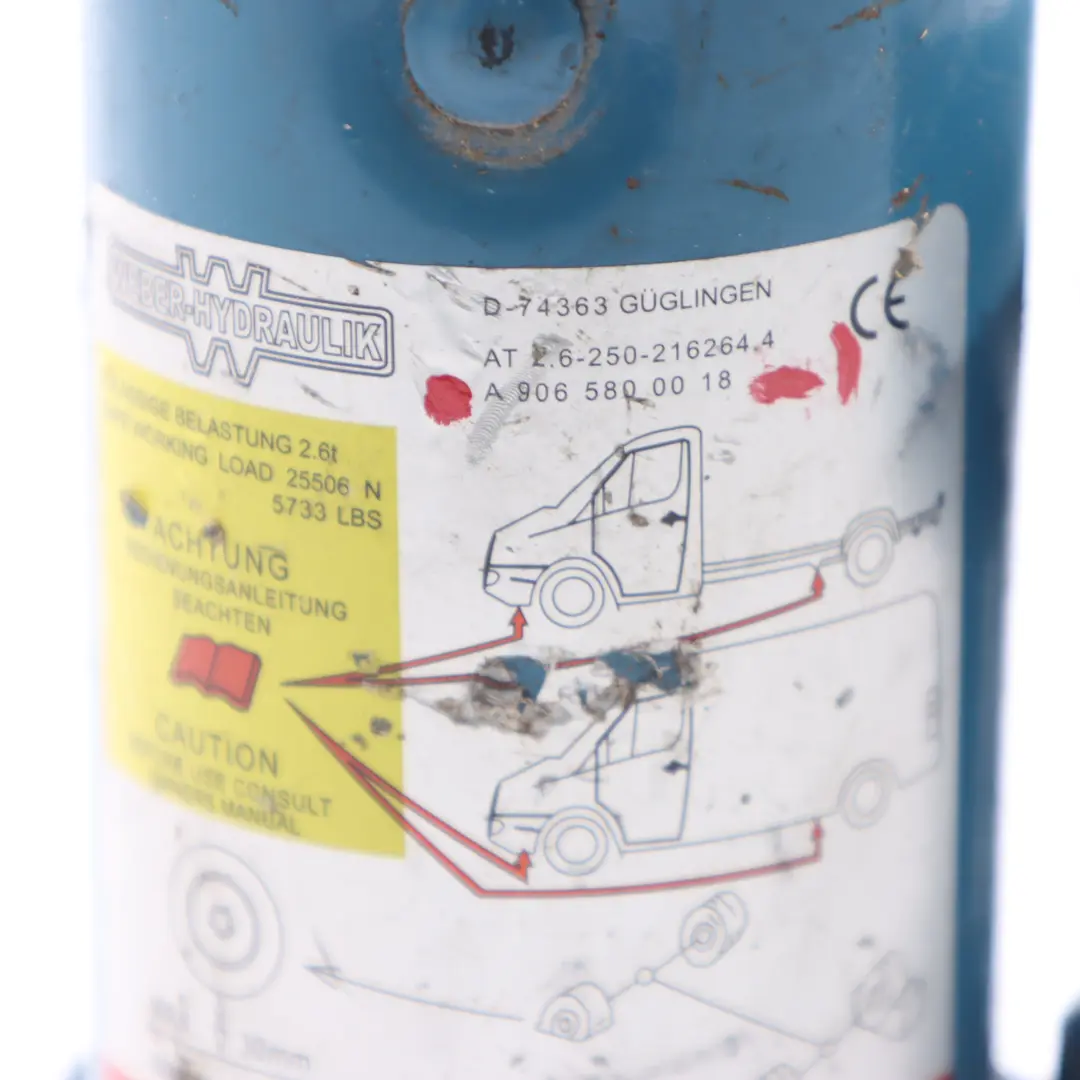 Botella elevación Jack Herramienta hidráulica para Mercedes Sprinter W906 con número de pieza A9065800018 Mercedes Sprinter W906 Botella elevación Jack Herramienta hidráulica - SKU A9065800018-1 - Número de pieza A9065800018