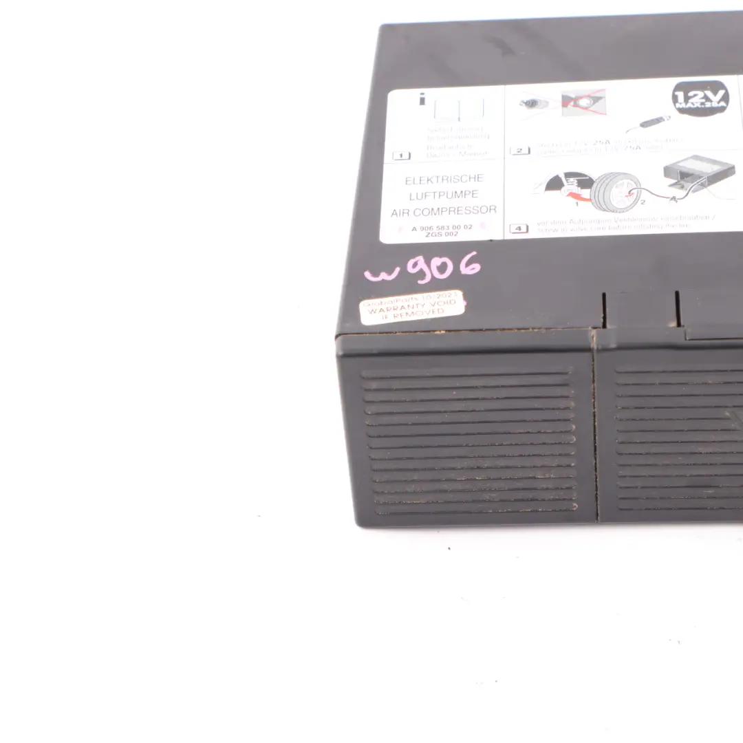W901 W903 W906 Tyre Inflation Air Pump Compressor to Mercedes Sprinter with Part number A9065830002 Mercedes Sprinter W901 W903 W906 Tyre Inflation Air Pump Compressor - SKU A9065830002 - Part number A9065830002