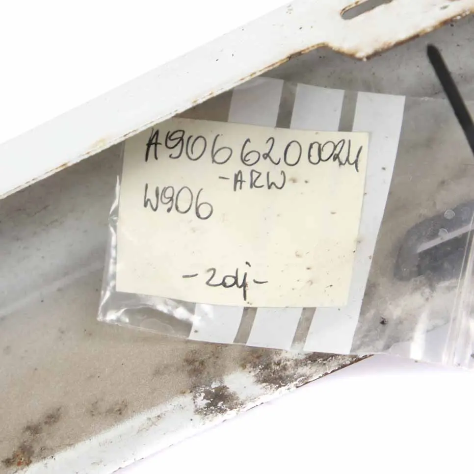 Front Bumper Centre Bracket Mount Carrier Arctic White to Mercedes Sprinter W906 with Part number A9066200024 Mercedes Sprinter W906 Front Bumper Centre Bracket Mount Carrier Arctic White - SKU A9066200024-ARW - Part number A9066200024