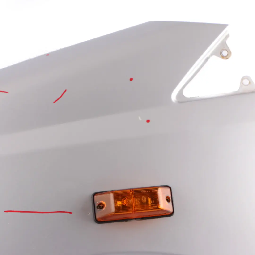 Side Panel Wing Front Left N/S Fender Brilliant Silver 9744 to Mercedes W906 with Part number A9066377719 Mercedes W906 Side Panel Wing Front Left N/S Fender Brilliant Silver 9744 - SKU A9066377719-BRS - Part number A9066377719