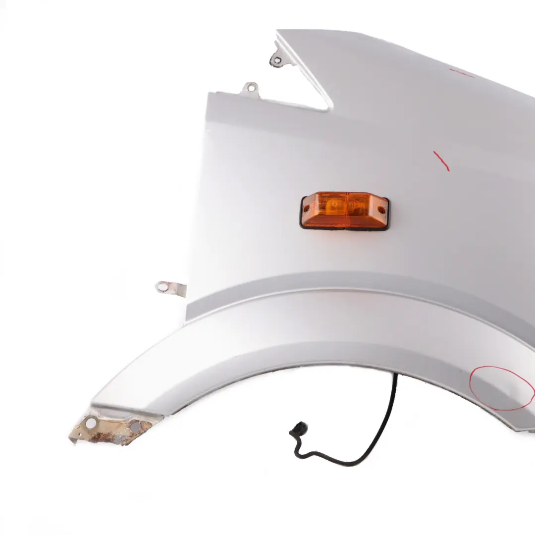 Side Panel Front Right O/S Wing Fender Brilliant Silver to Mercedes Sprinter W906 with Part number A9066377819 Mercedes Sprinter W906 Side Panel Front Right O/S Wing Fender Brilliant Silver - SKU A9066377819-BRS - Part number A9066377819