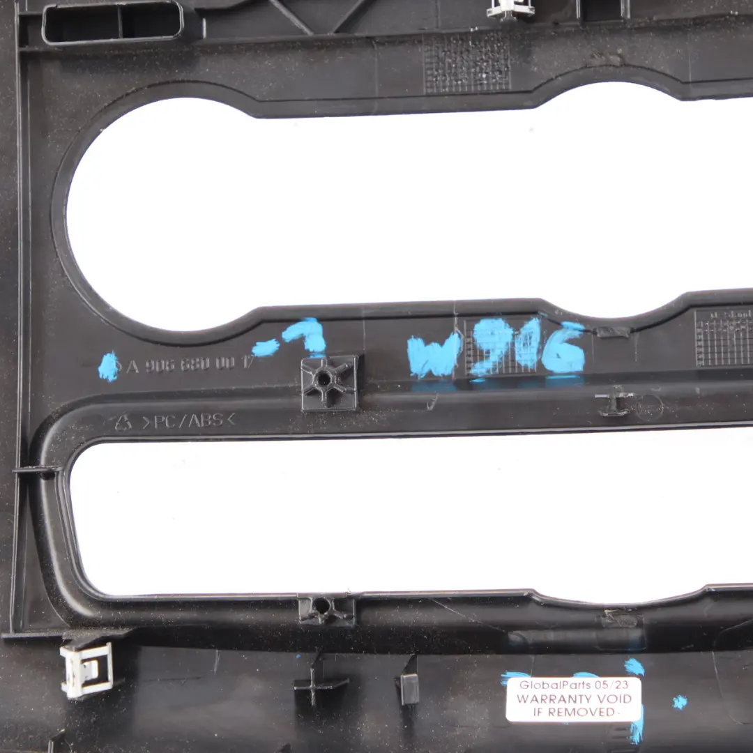 Mercedes Sprinter W906 Front Dashboard Centre Trim Panel Cover - SKU A9066800017-1 - Part number A9066800017