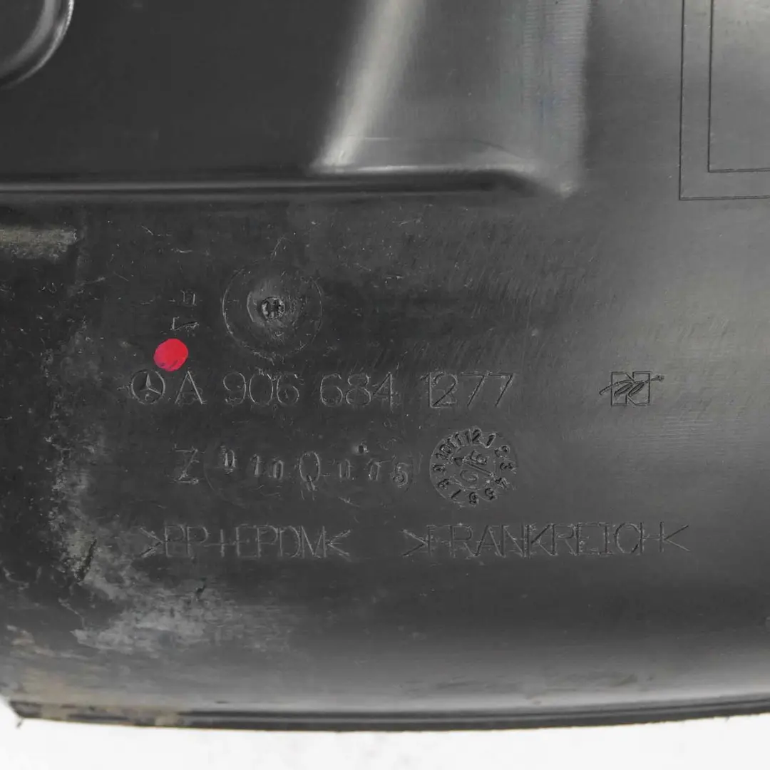 Arch Front Left N/S Rear Section Cover to Mercedes Sprinter W906 Wheel with Part number A9066841277 Mercedes Sprinter W906 Wheel Arch Front Left N/S Rear Section Cover - SKU A9066841277 - Part number A9066841277