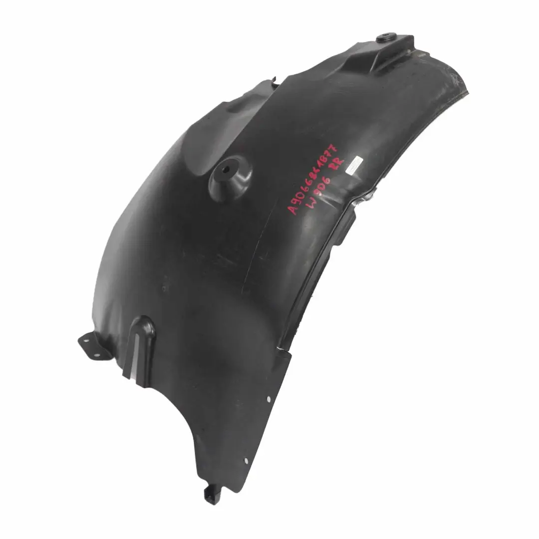 Tapa Paso Rueda Delantera Derecha Trasera para Mercedes Sprinter W906 con número de pieza A9066841877 Mercedes Sprinter W906 Tapa Paso Rueda Delantera Derecha Trasera - SKU A9066841877 - Número de pieza A9066841877