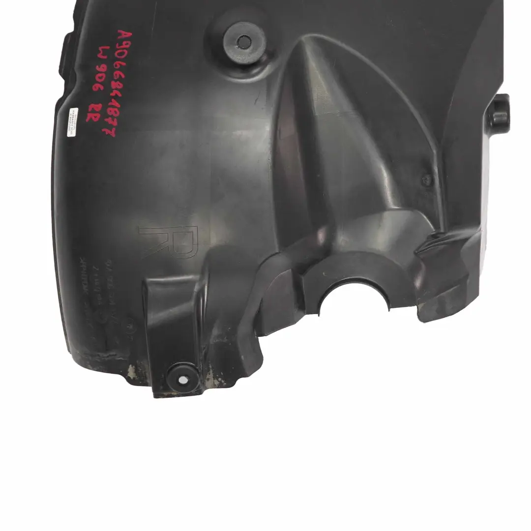Arch Front Right O/S Rear Section Cover to Mercedes Sprinter W906 Wheel with Part number A9066841877 Mercedes Sprinter W906 Wheel Arch Front Right O/S Rear Section Cover - SKU A9066841877 - Part number A9066841877