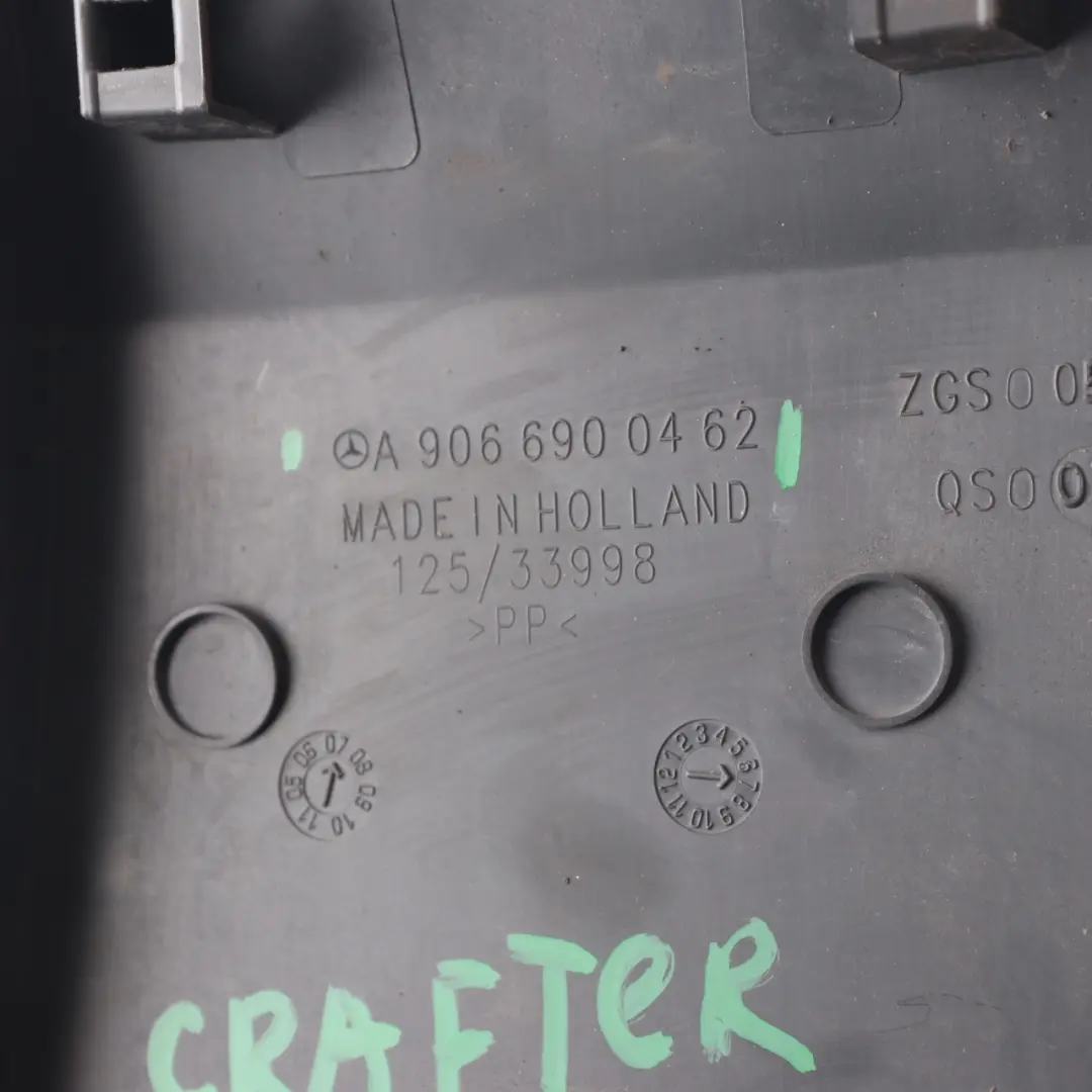 Trim Mercedes W906 VW Crafter Exterior B Pillar Strip Right O/S to with Part number A9066900462 Trim Mercedes W906 VW Crafter Exterior B Pillar Strip Right O/S - SKU A9066900462 - Part number A9066900462