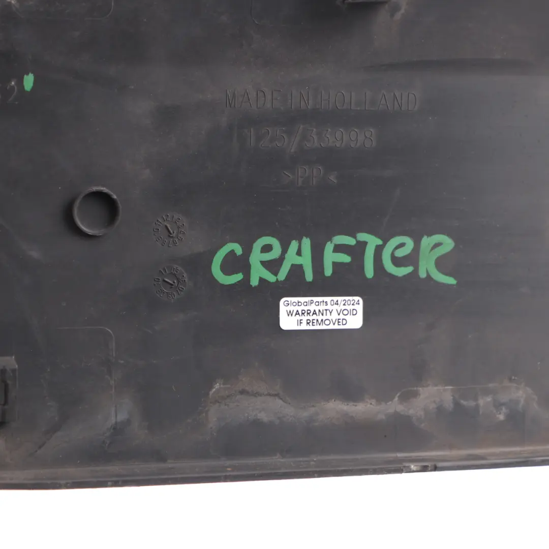 Trim Cover Wheel Arch Rear Left N/S Trim Strip to Volkswagen VW Crafter with Part number A9066901362 Volkswagen VW Crafter Trim Cover Wheel Arch Rear Left N/S Trim Strip - SKU A9066901362 - Part number A9066901362