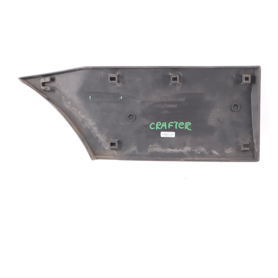 Trim Cover Wheel Arch Rear Left N/S Trim Strip to Volkswagen VW Crafter with Part number A9066901362 Volkswagen VW Crafter Trim Cover Wheel Arch Rear Left N/S Trim Strip - SKU A9066901362 - Part number A9066901362