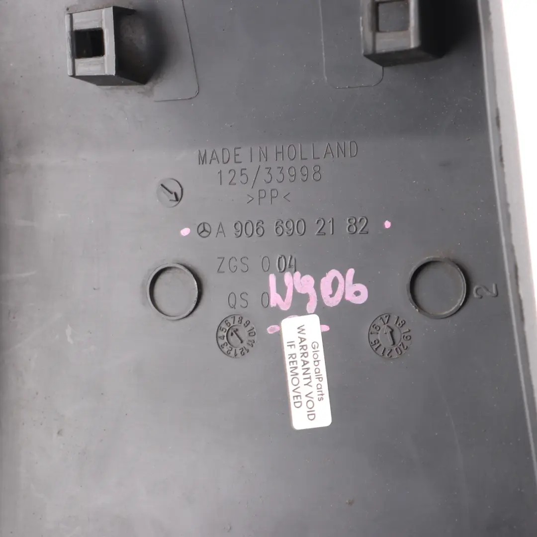  Door Pillar Mercedes W906 Sprinter Cover B Left N/S Trim Primed - SKU A9066902182 - Part number A9066902182