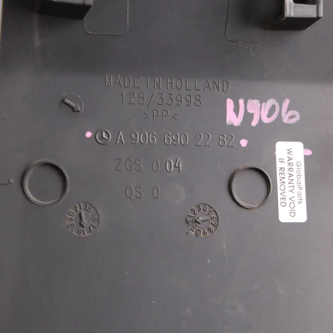  Türsäule Mercedes W906 Sprinter Abdeckung B Rechts Trim Grundiert - SKU A9066902282 - Teilenummer A9066902282