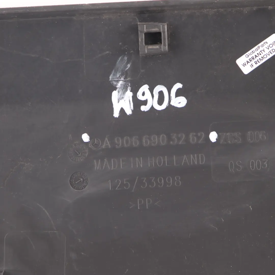 Mercedes W906 Behind Wheel Arch Side Panel Rear Left N/S - SKU A9066903262 - Part number A9066903262