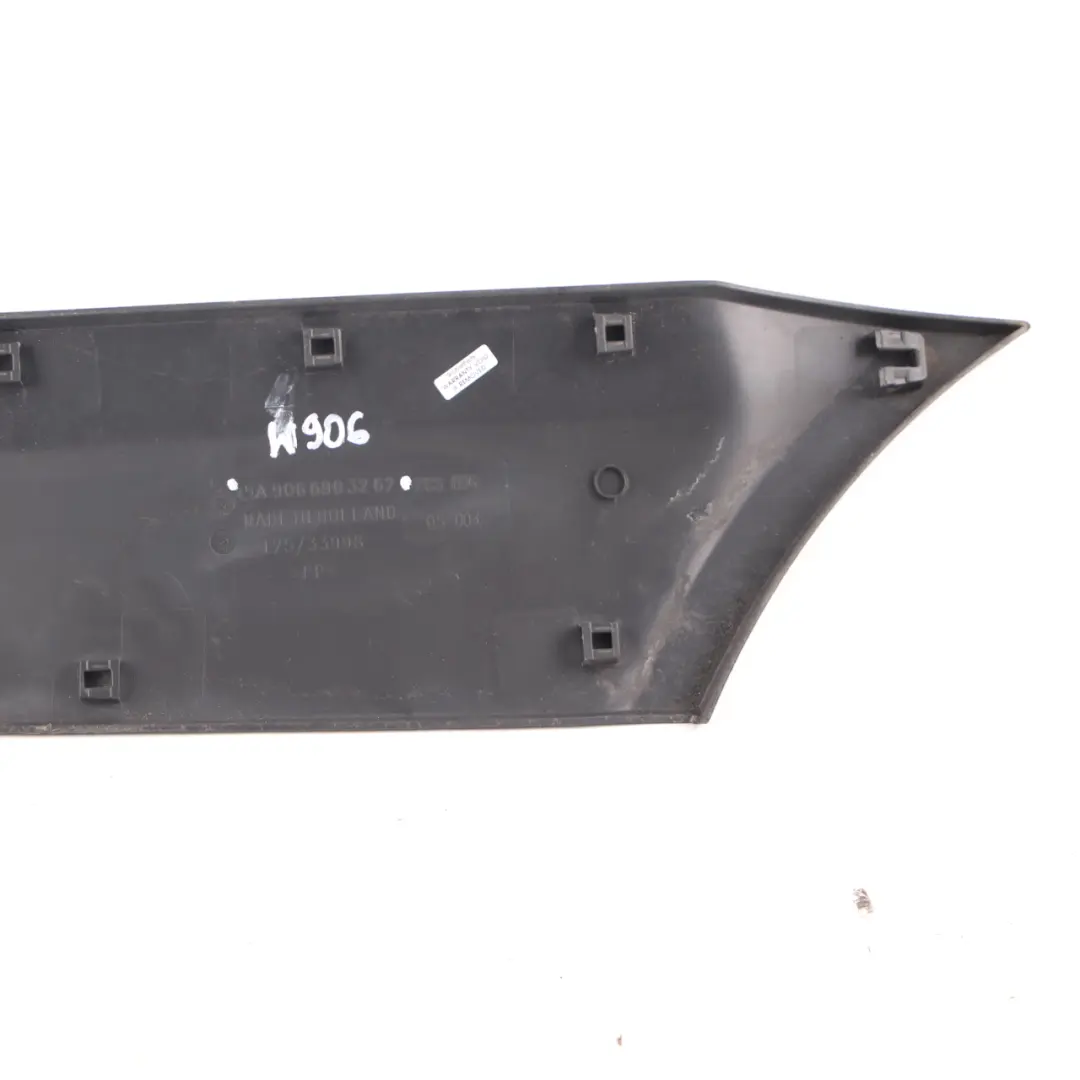 Behind Wheel Arch Side Panel Rear Left N/S to Mercedes W906 with Part number A9066903262 Mercedes W906 Behind Wheel Arch Side Panel Rear Left N/S - SKU A9066903262 - Part number A9066903262