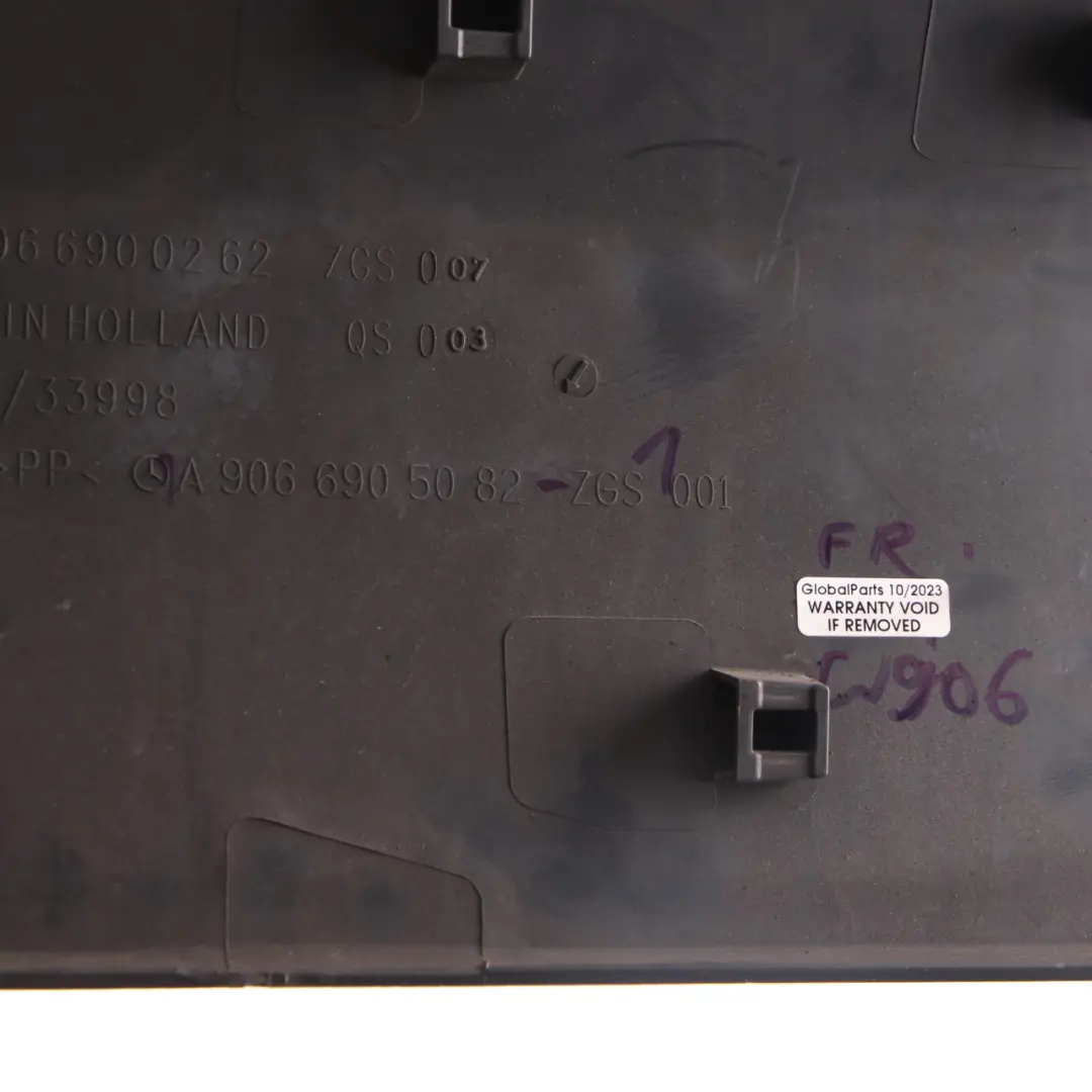 Mercedes Sprinter W906 Door Cover Moulding Front Right O/S Trim - SKU A9066905082-1 - Part number A9066905082