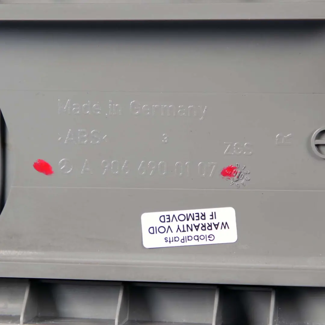 Mercedes-Benz Sprinter W906 Right O/S B-Pillar Trim Cover Grey A9066900107 to with Part number A9066920500 Mercedes-Benz Sprinter W906 Right O/S B-Pillar Trim Cover Grey A9066900107 - SKU A9066920500 - Part number A9066920500