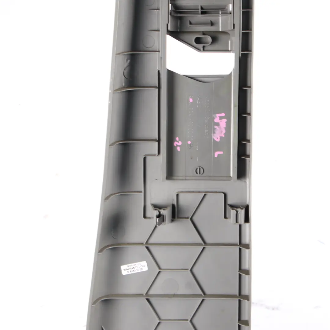 B-Pillar Trim Left N/S Covering Panel Grey to Mercedes Sprinter W906 with Part number A9066922800 Mercedes Sprinter W906 B-Pillar Trim Left N/S Covering Panel Grey - SKU A9066922800 - Part number A9066922800