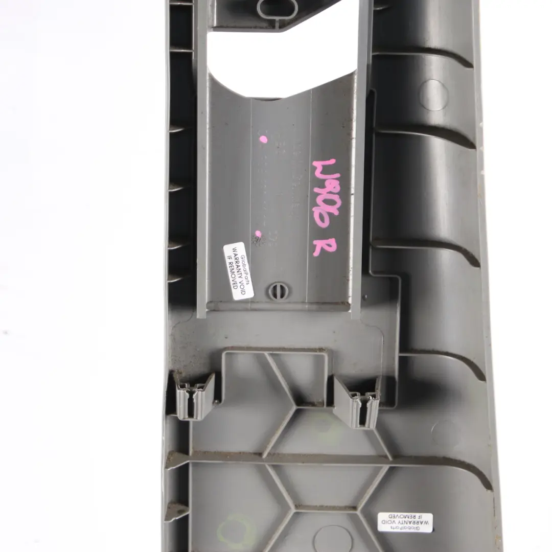 B-Pillar Trim Right O/S Covering Panel Grey to Mercedes Sprinter W906 with Part number A9066922900 Mercedes Sprinter W906 B-Pillar Trim Right O/S Covering Panel Grey - SKU A9066922900 - Part number A9066922900