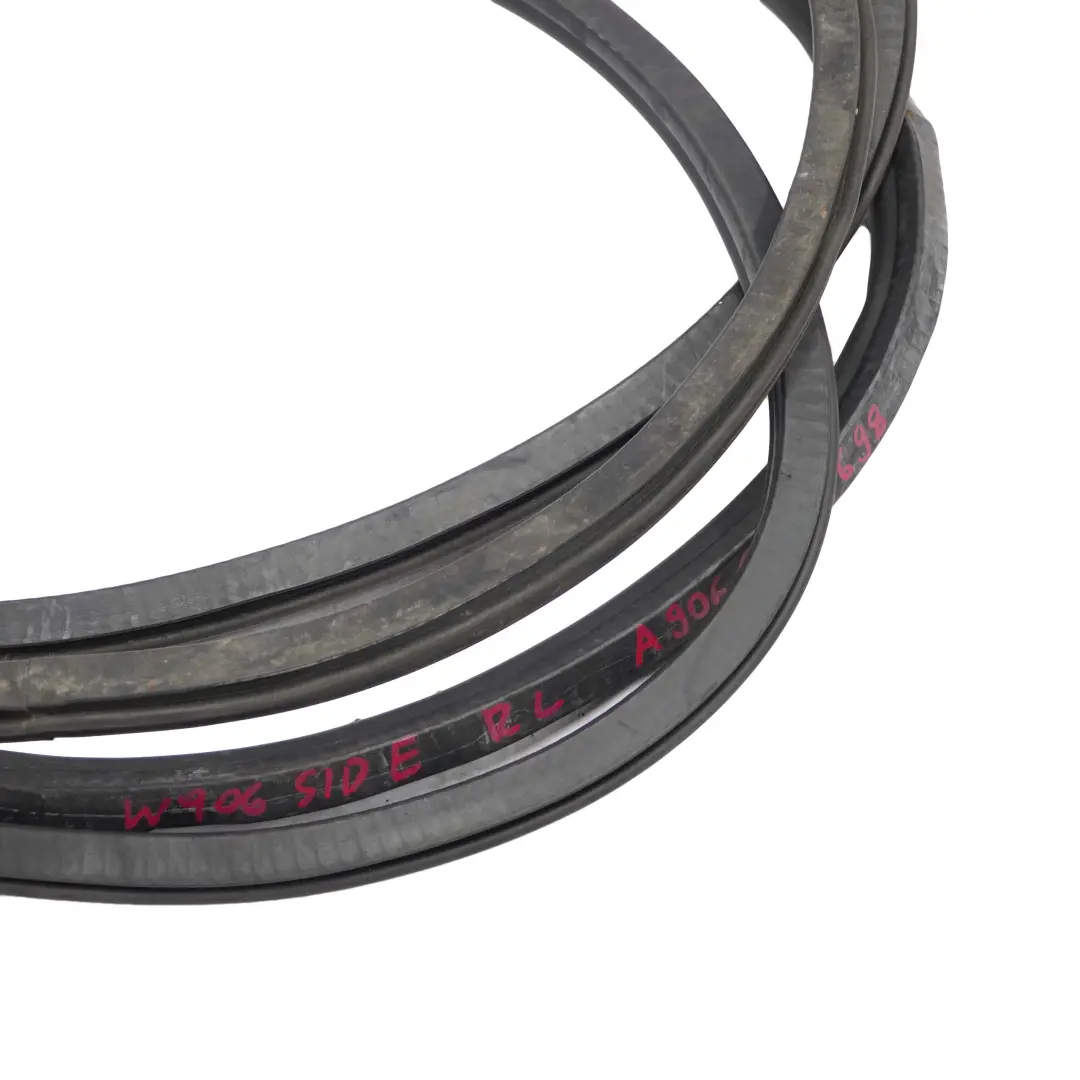 Mercedes W906 Sliding Door Seal Sprinter Left Right Door N/O/S Gasket Black - SKU A9066975698 - Part number A9066975698
