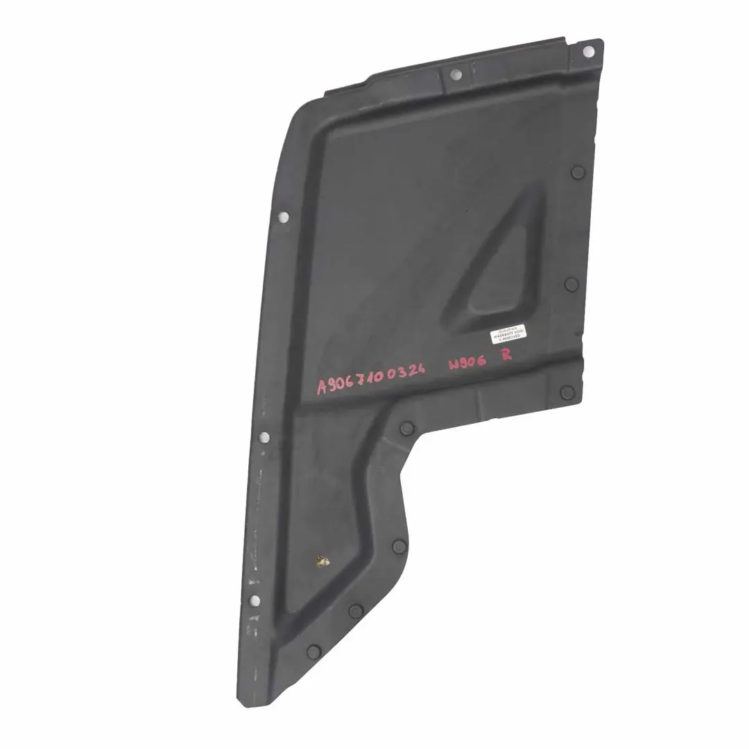 Mercedes Sprinter W906 Partition Panel Rear Right O/S Upper Cover - SKU A9067100324 - Part number A9067100324
