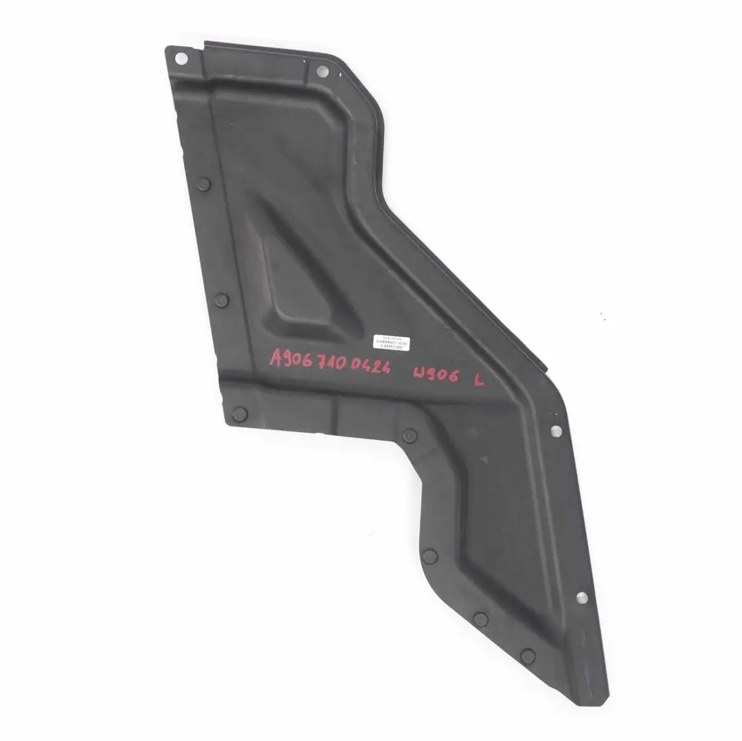 Partition Panel Rear Left N/S Upper Cover to Mercedes Sprinter W906 with Part number A9067100424 Mercedes Sprinter W906 Partition Panel Rear Left N/S Upper Cover - SKU A9067100424 - Part number A9067100424