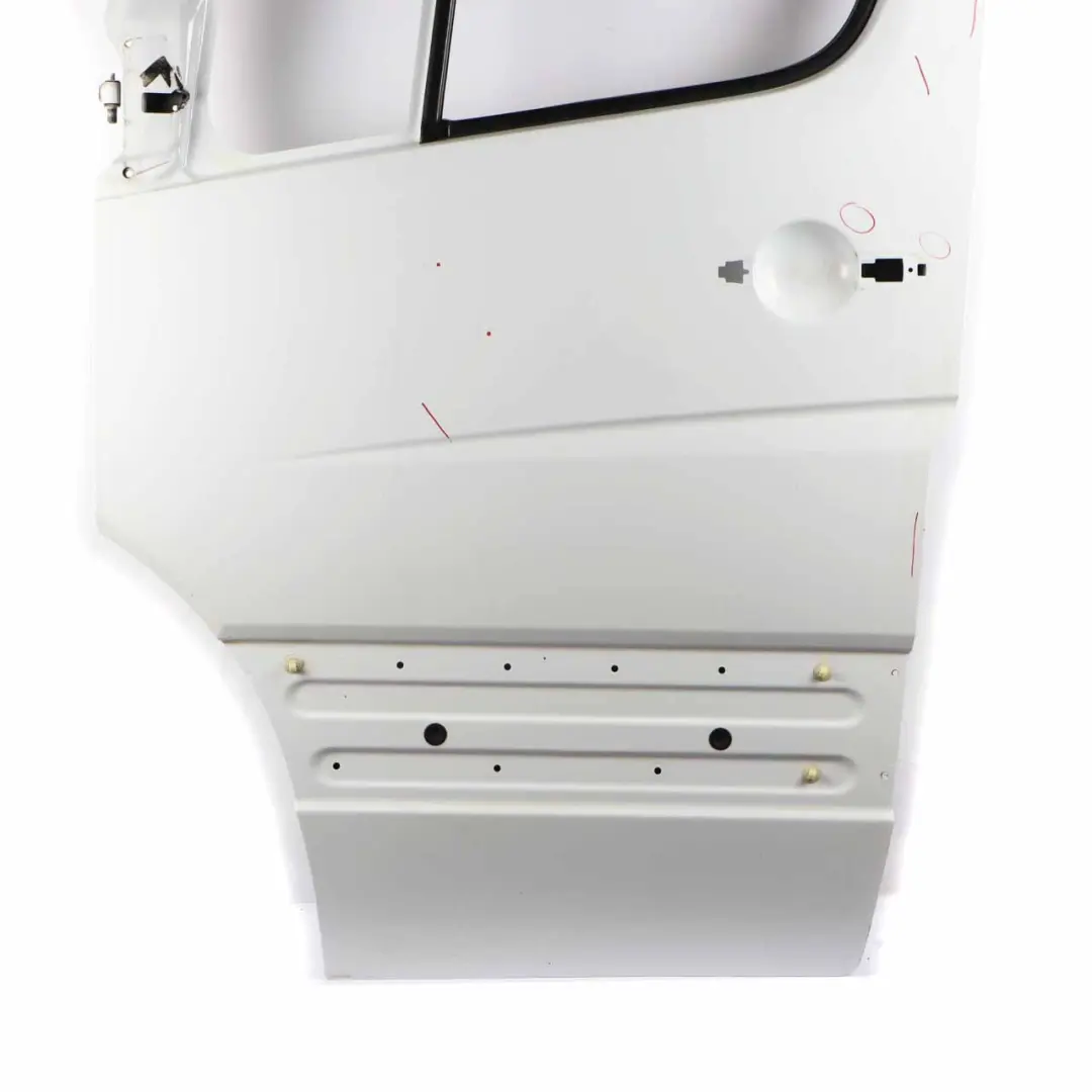 Door Front Left N/S Door Shell Arctic White - 9147 to Mercedes Sprinter W906 with Part number A9067200005 Mercedes Sprinter W906 Door Front Left N/S Door Shell Arctic White - 9147 - SKU A9067200005-ARW1 - Part number A9067200005