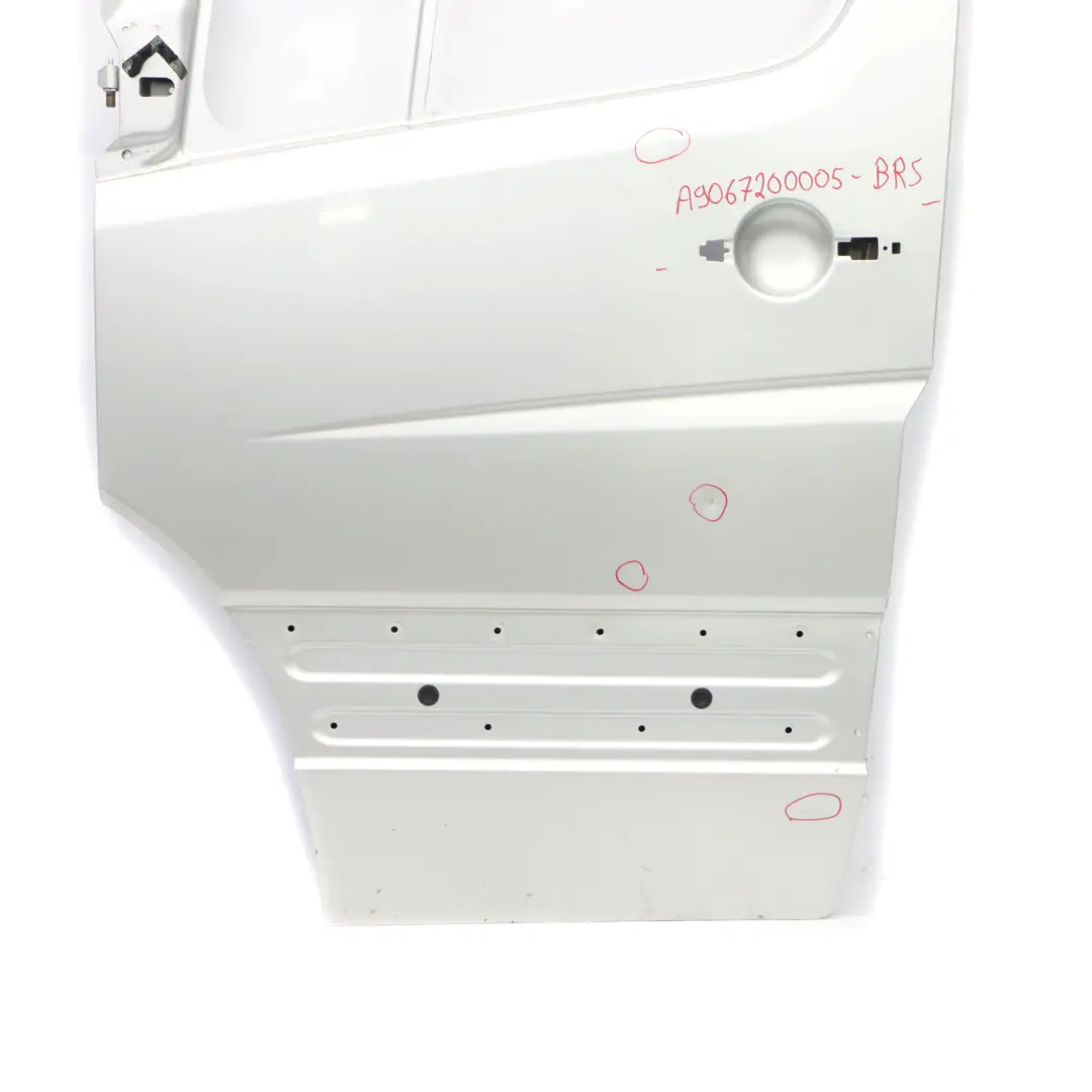 Mercedes Sprinter W906 Door Front Left N/S Door Shell Brilliant Silver - 9744 - SKU A9067200005-BRS - Part number A9067200005
