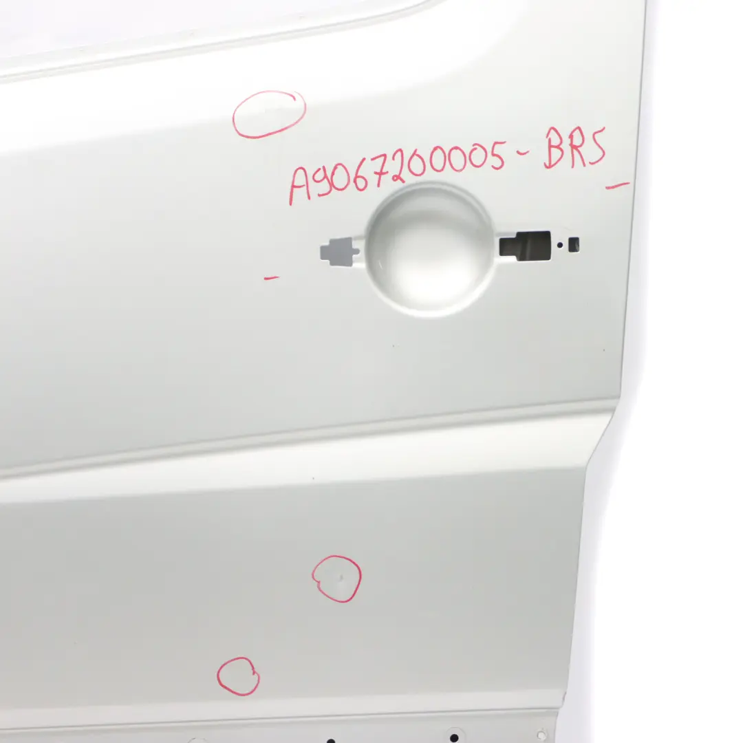 Mercedes Sprinter W906 Door Front Left N/S Door Shell Brilliant Silver - 9744 - SKU A9067200005-BRS - Part number A9067200005