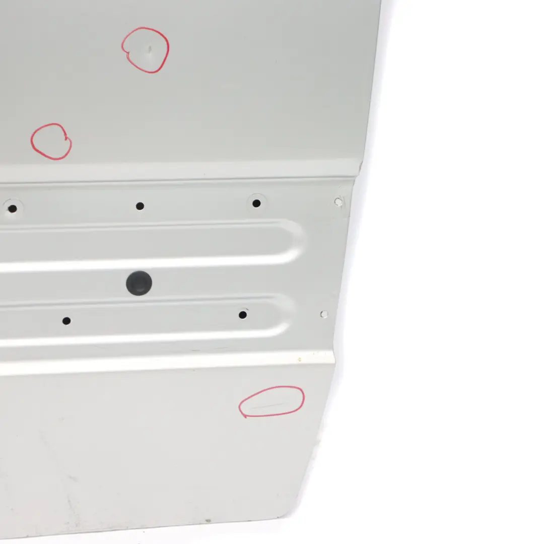 Door Front Left N/S Door Shell Brilliant Silver - 9744 to Mercedes Sprinter W906 with Part number A9067200005 Mercedes Sprinter W906 Door Front Left N/S Door Shell Brilliant Silver - 9744 - SKU A9067200005-BRS - Part number A9067200005