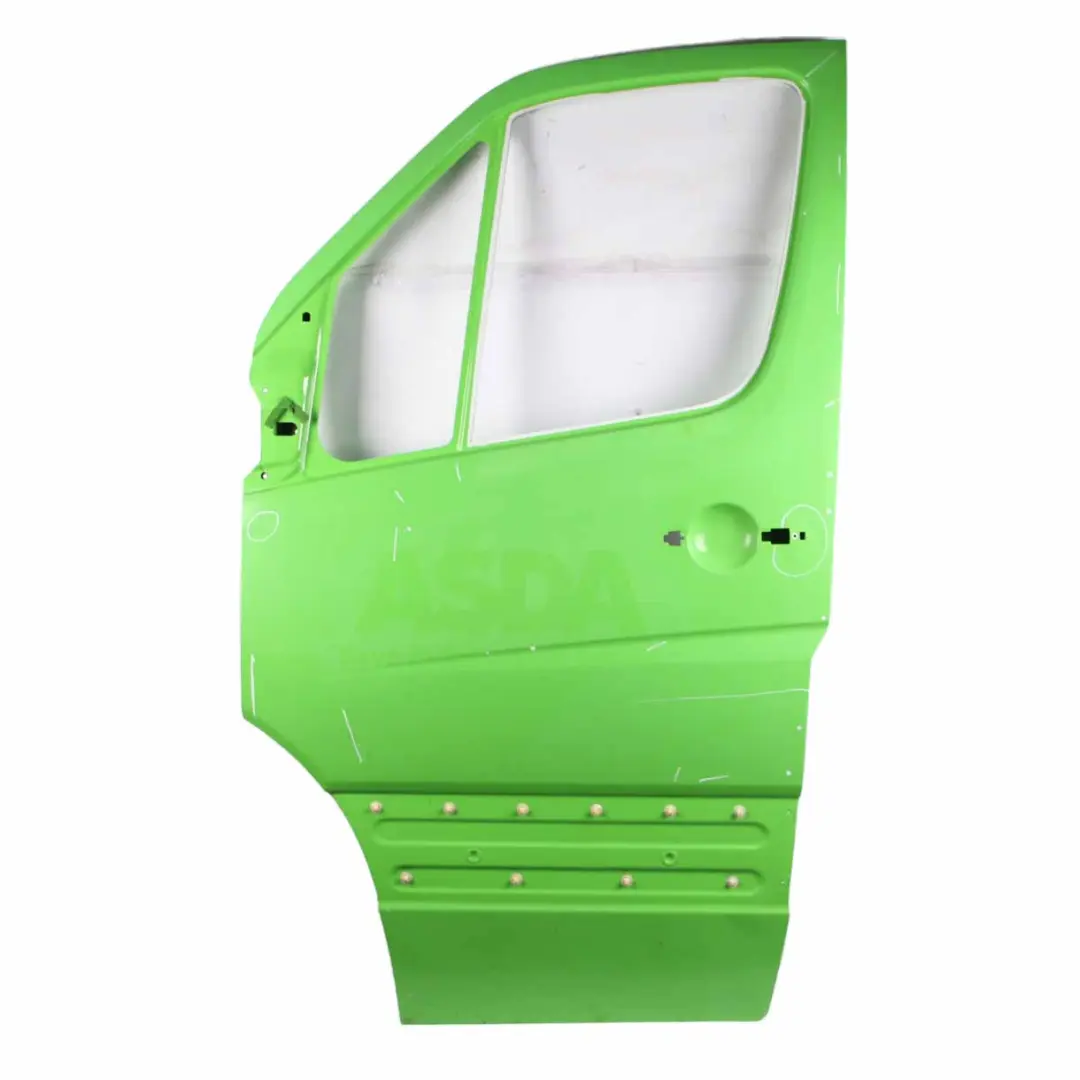 Door Front Left N/S Covering Panel Green Painted to Mercedes Sprinter W906 with Part number A9067200005 Mercedes Sprinter W906 Door Front Left N/S Covering Panel Green Painted - SKU A9067200005-GREEN - Part number A9067200005