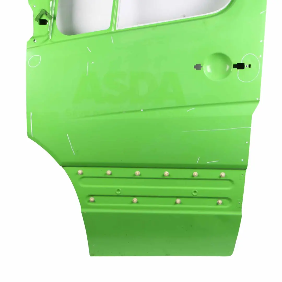 Door Front Left N/S Covering Panel Green Painted to Mercedes Sprinter W906 with Part number A9067200005 Mercedes Sprinter W906 Door Front Left N/S Covering Panel Green Painted - SKU A9067200005-GREEN - Part number A9067200005