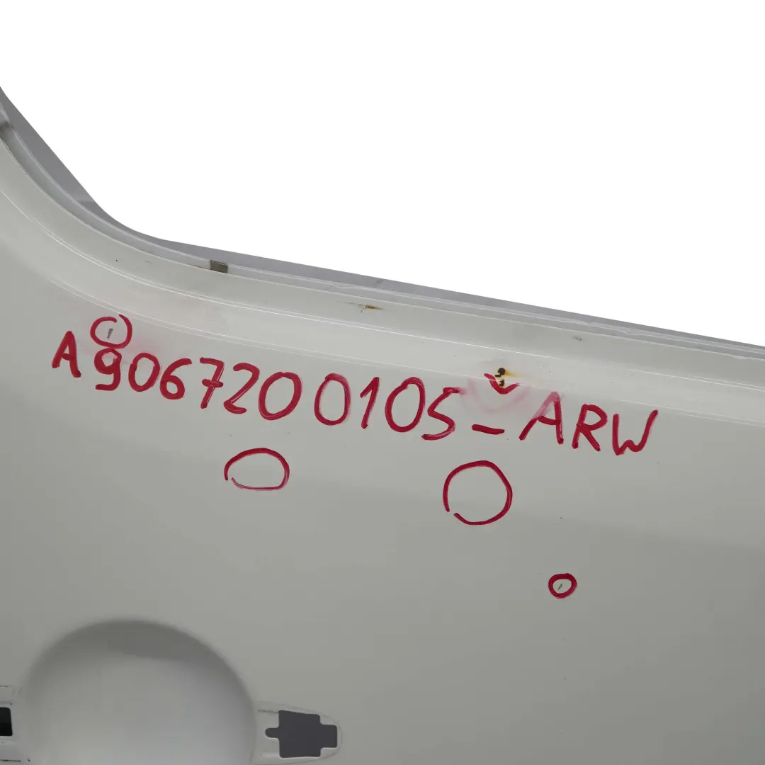 Mercedes-Benz Sprinter W906 Door Front Right O/S Arctic White - 9147 to with Part number A9067200105 Mercedes-Benz Sprinter W906 Door Front Right O/S Arctic White - 9147 - SKU A9067200105-ARW - Part number A9067200105