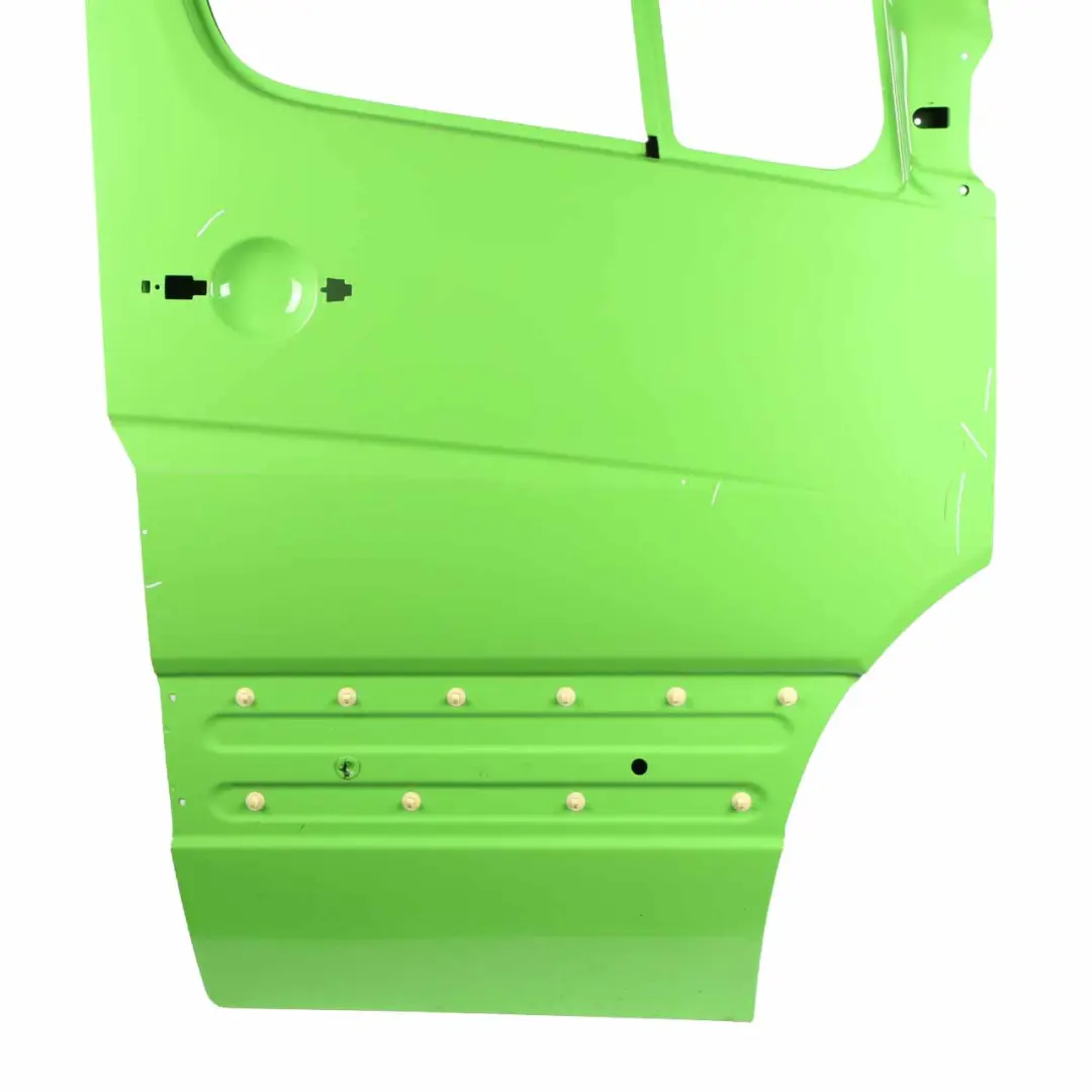 Door Front Right O/S Covering Panel Green Painted to Mercedes Sprinter W906 with Part number A9067200105 Mercedes Sprinter W906 Door Front Right O/S Covering Panel Green Painted - SKU A9067200105-GREEN - Part number A9067200105