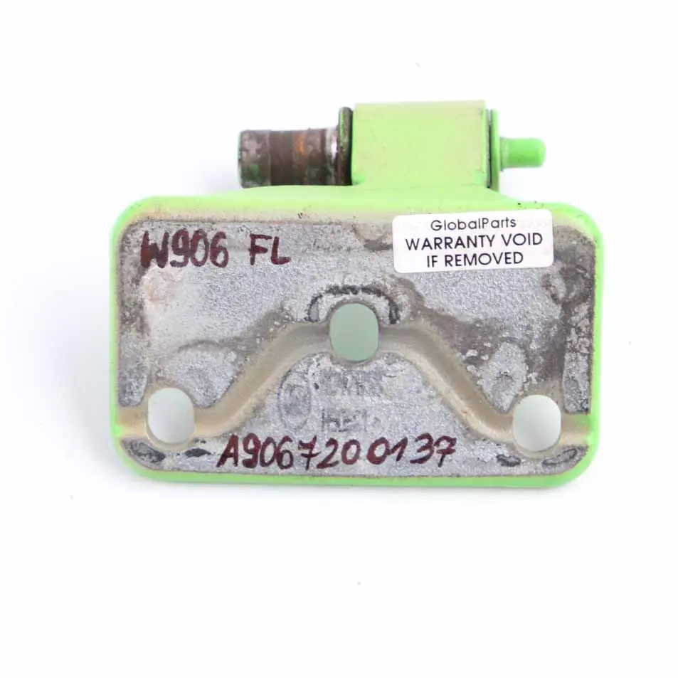 Door Hinge Front Left N/S Lower Green Painted to Mercedes W906 with Part number A9067200137 Mercedes W906 Door Hinge Front Left N/S Lower Green Painted - SKU A9067200137-GREEN - Part number A9067200137