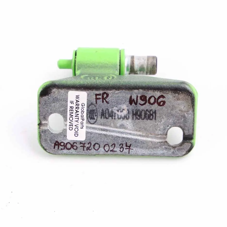 Mercedes W906 Door Hinge Front Right O/S Upper Green Painted - SKU A9067200237-GREEN - Part number A9067200237
